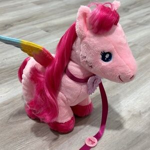 Barbie Pegasus Interactive Plush Mattel A Touch of Magic Walk & Flutter WORKS
